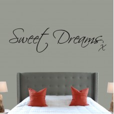 Sweet Dreams Quote Wall Art Sticker - Vinyl Decal Kids Nursery Home Decor   191887474375